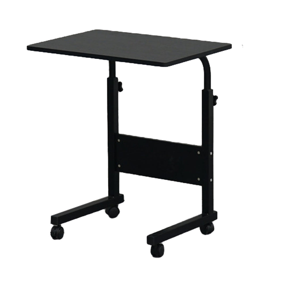 Adjustable Rolling Side Table, Multi-Purpose Mobile Desk