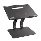 Adjustable Aluminum Laptop Stand with Folding Design and Cooling Base