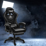 Ergonomic Esports Gaming Chair with Reclining Backrest and Linkage Armrests