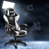 Ergonomic Esports Gaming Chair with Reclining Backrest and Linkage Armrests